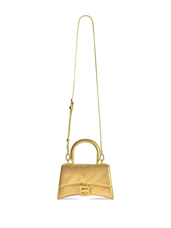 Balenciaga Hourglass XS rhinestone mini bag - Image 6
