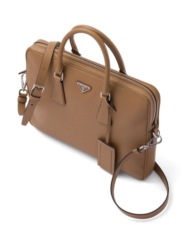 Prada Saffiano leather briefcase - Image 6