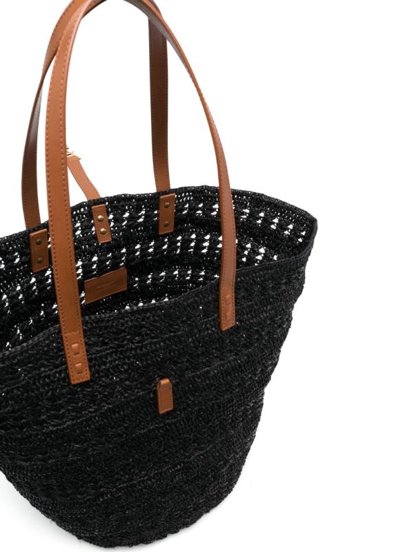 Saint Laurent YSL plaque tote bag - Image 6