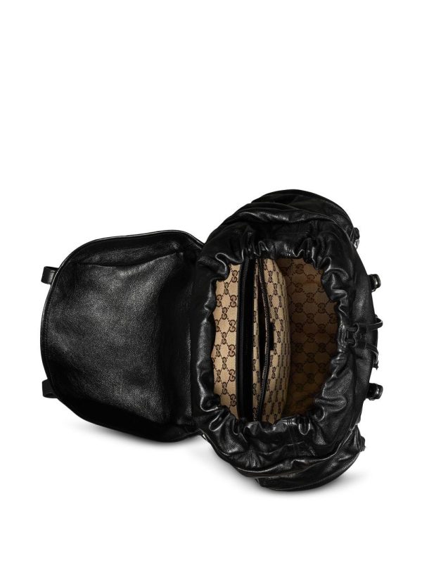 Gucci Double G leather backpack - Image 6