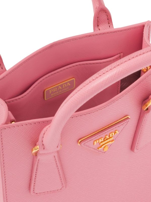 Prada triangle-logo Saffiano leather tote bag - Image 6