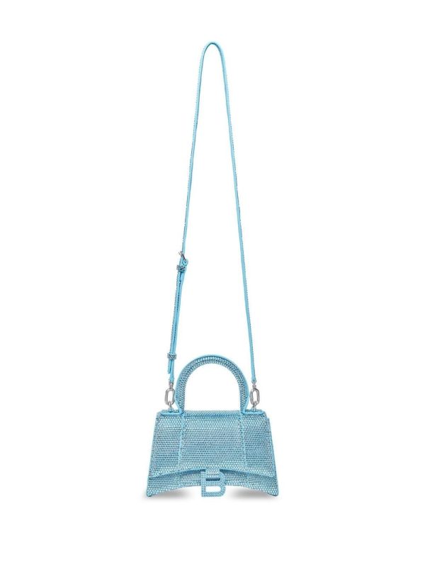 Balenciaga Hourglass crystal-embellished shoulder bag - Image 6