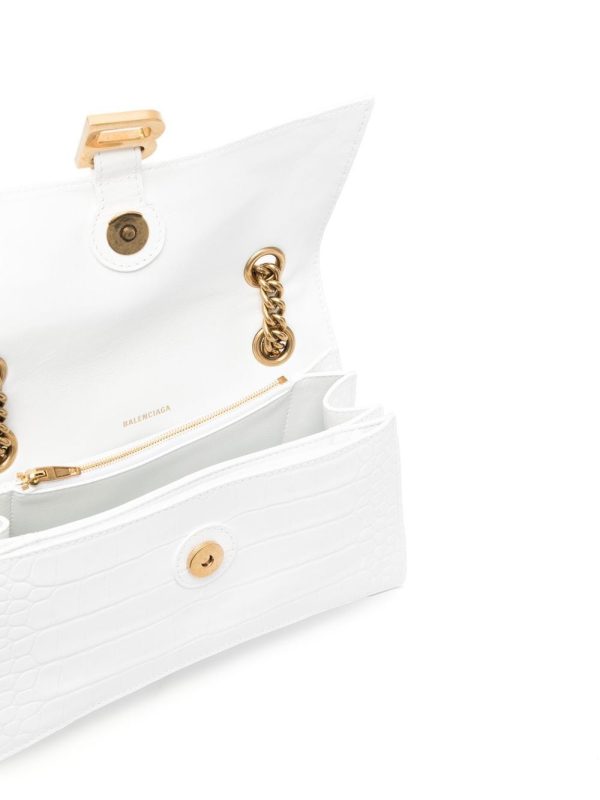 Balenciaga Crush crocodile-embossed crossbody bag - Image 6