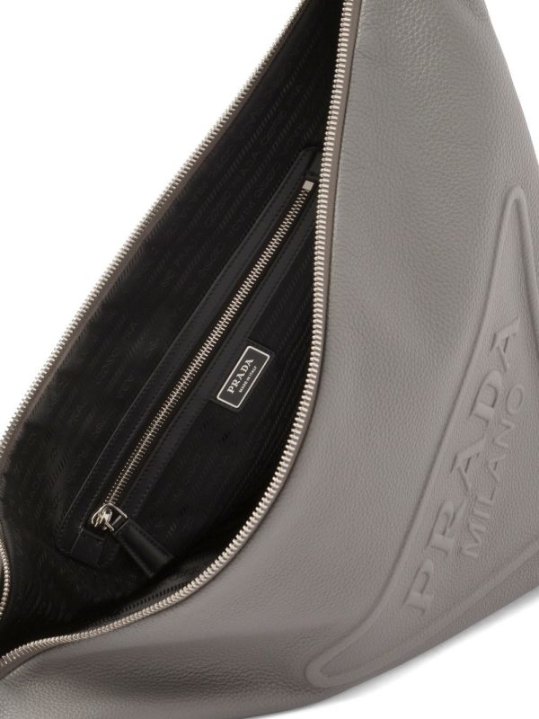 Prada Triangle leather messenger bag - Image 6