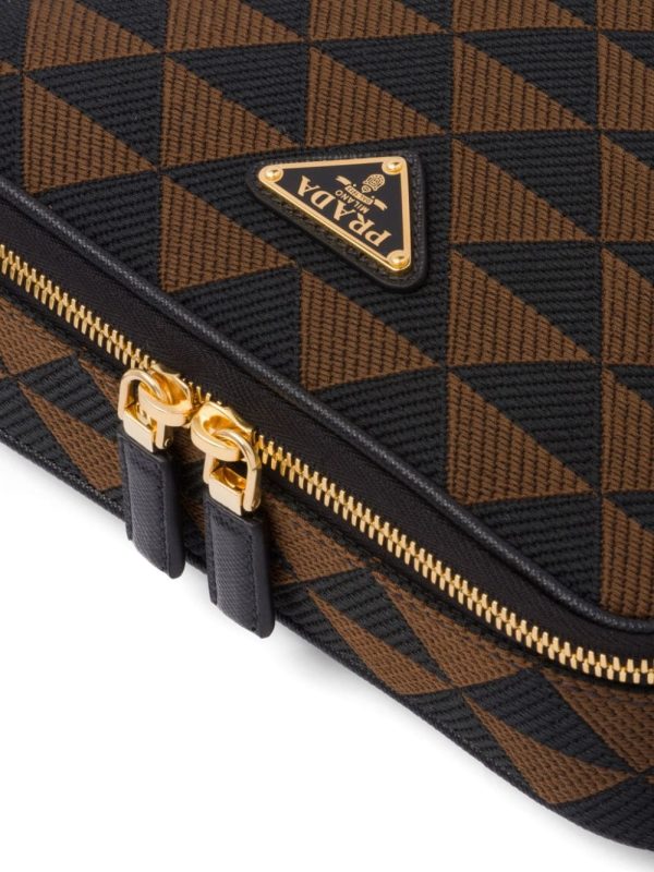 Prada Symbole embroidered messenger bag - Image 6