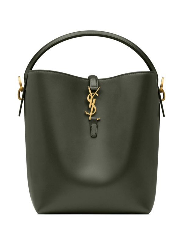 Saint Laurent Catherin logo-plaque leather bag - Image 6