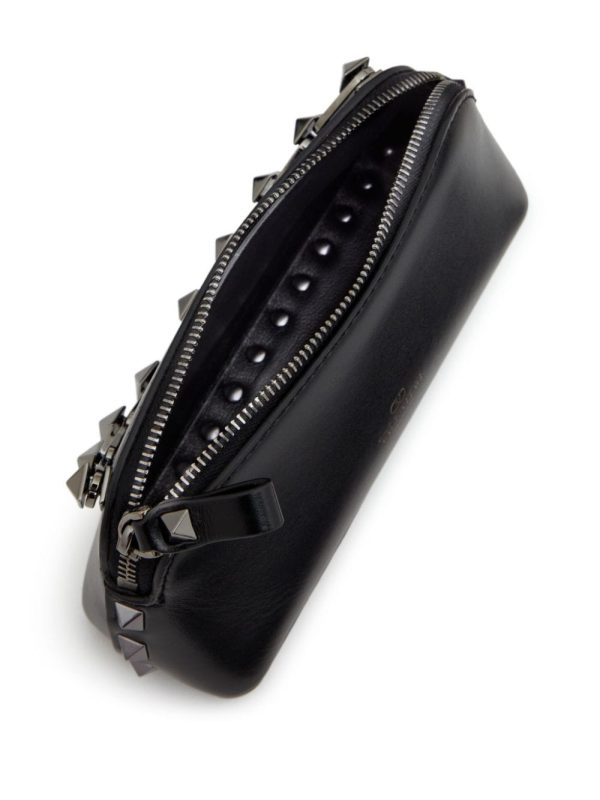 Valentino Garavani mini Rockstud calfskin clutch - Image 7