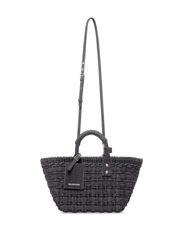 Balenciaga XS Bistro Basket tote bag - Image 7