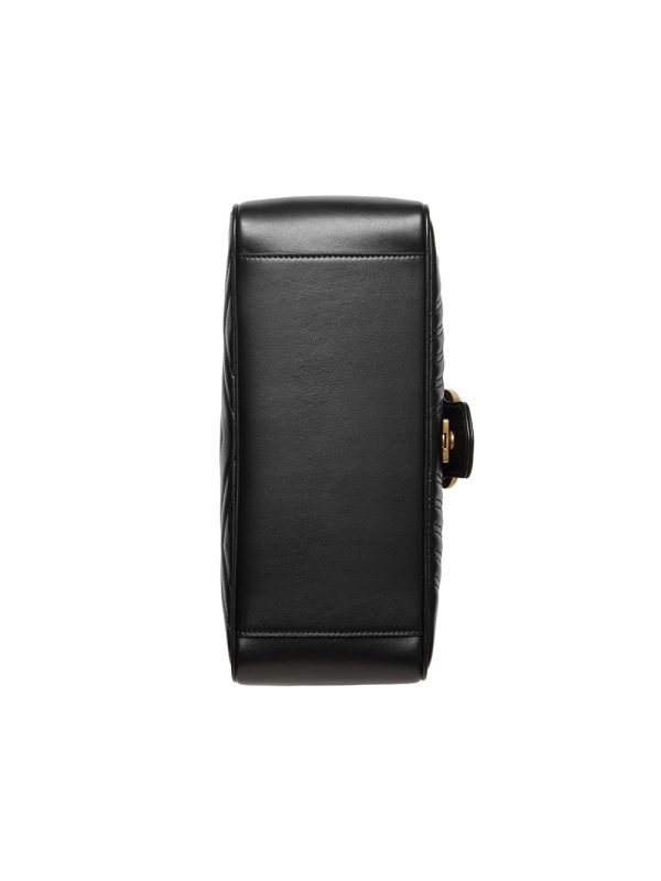 Gucci black GG Marmont small top handle bag - Image 7