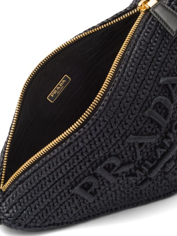 Prada Triangle crochet shoulder bag - Image 7