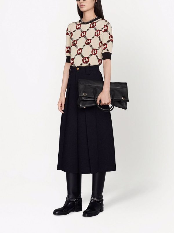 Gucci debossed-logo tote bag - Image 7