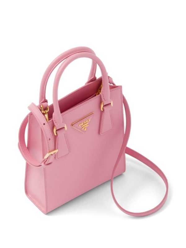 Prada triangle-logo Saffiano leather tote bag - Image 7