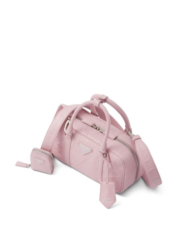Prada small leather tote bag - Image 7