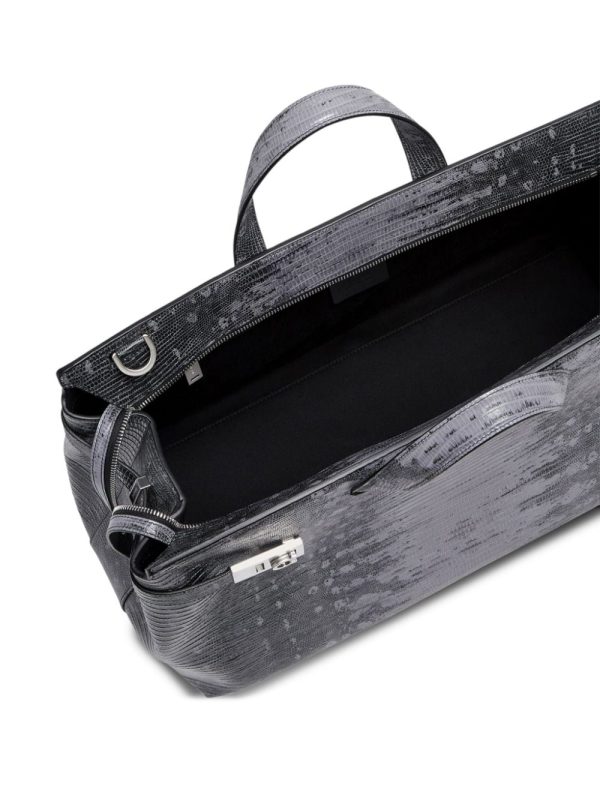 Ferragamo Gancini-plaque tote bag - Image 7