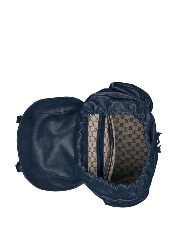 Gucci Double-G leather backpack - Image 7