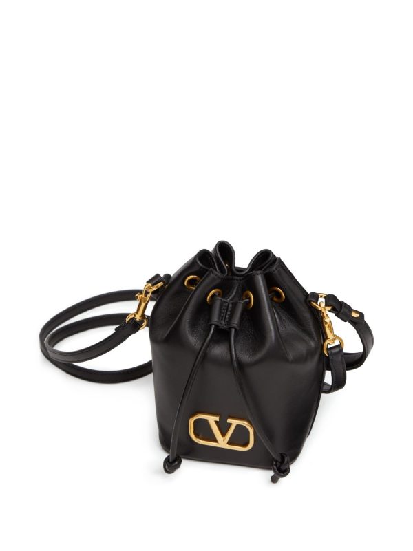 Valentino Garavani mini VLogo Signature leather bucket bag - Image 7
