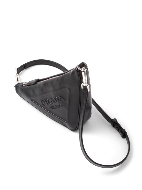 Prada Triangle leather mini bag - Image 7