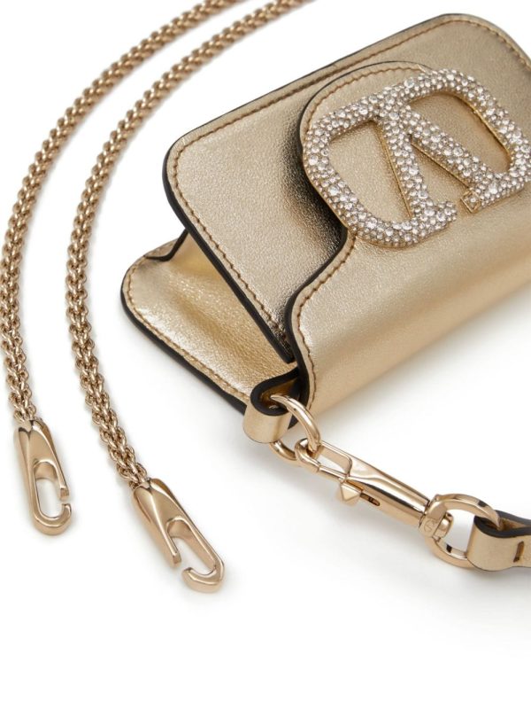 Valentino Garavani micro Locò crystal-embellished bag - Image 7