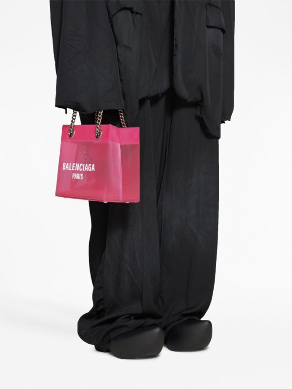 Balenciaga small Duty Free mesh tote bag - Image 7