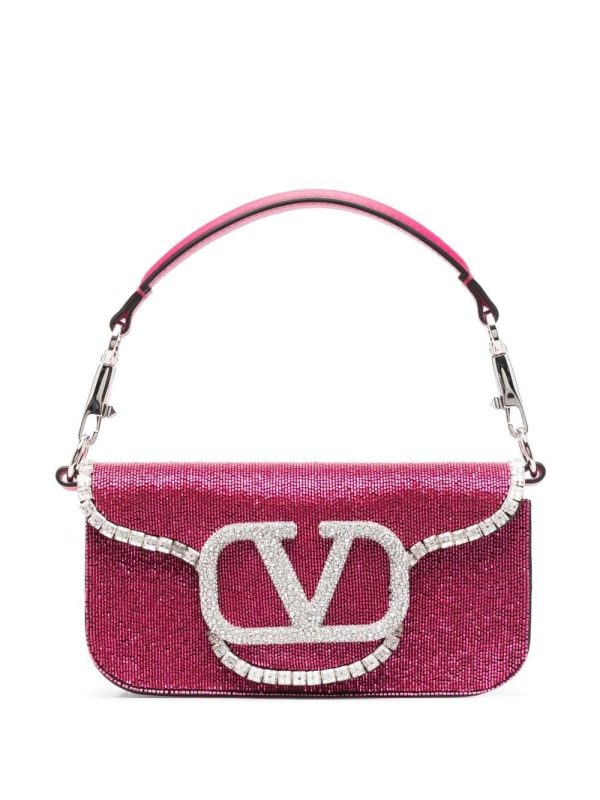 Valentino Garavani VLogo sequinned clutch bag - Image 7