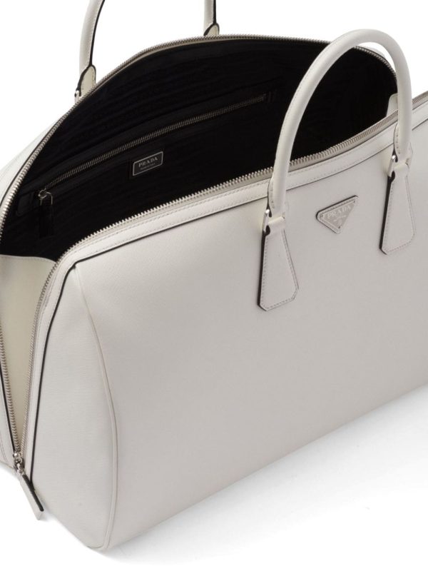 Prada triangle-logo leather bag - Image 7