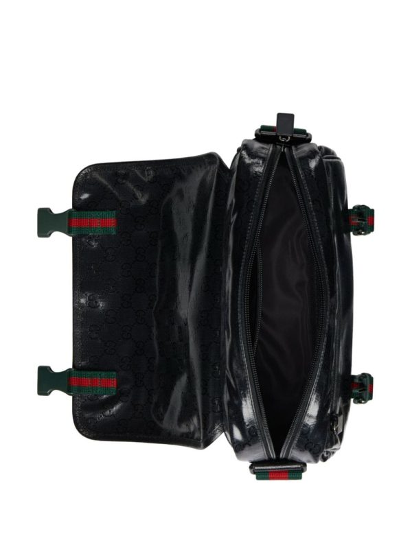 Gucci GG crystal-embellished messenger bag - Image 6