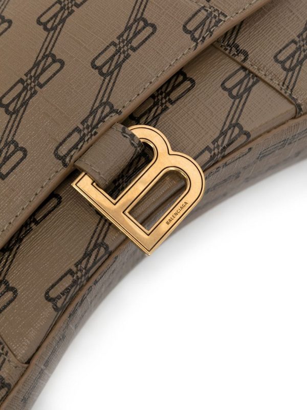 Balenciaga Hourglass BB Monogram top-handle S tote bag - Image 5
