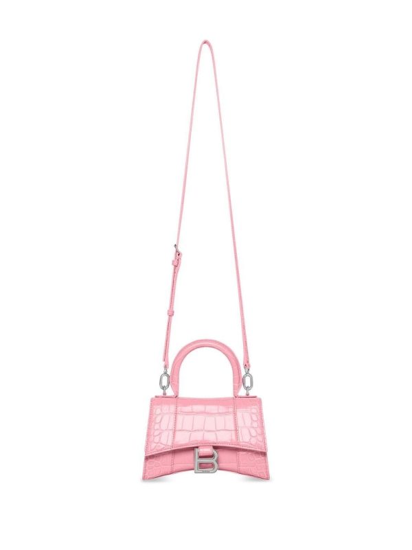 Balenciaga Hourglass crocodile-embossed handbag - Image 6