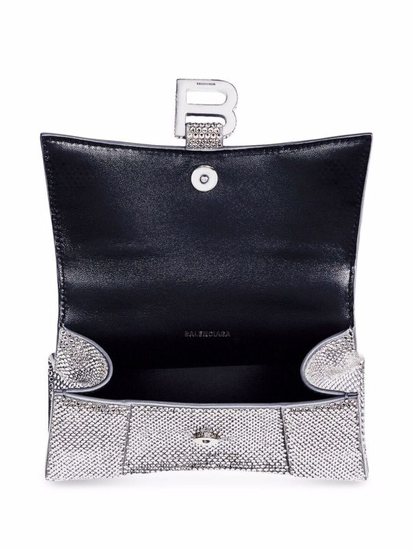 Balenciaga crystal-embellished Hourglass tote bag - Image 4
