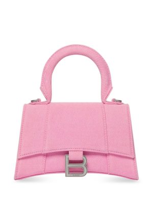 Balenciaga Hourglass XS denim tote bag