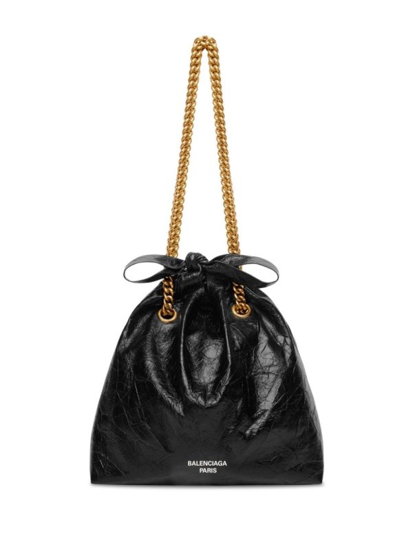 Balenciaga Crush logo-print tote