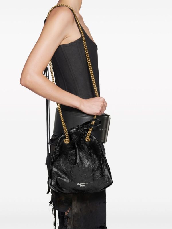Balenciaga Crush logo-print tote - Image 2