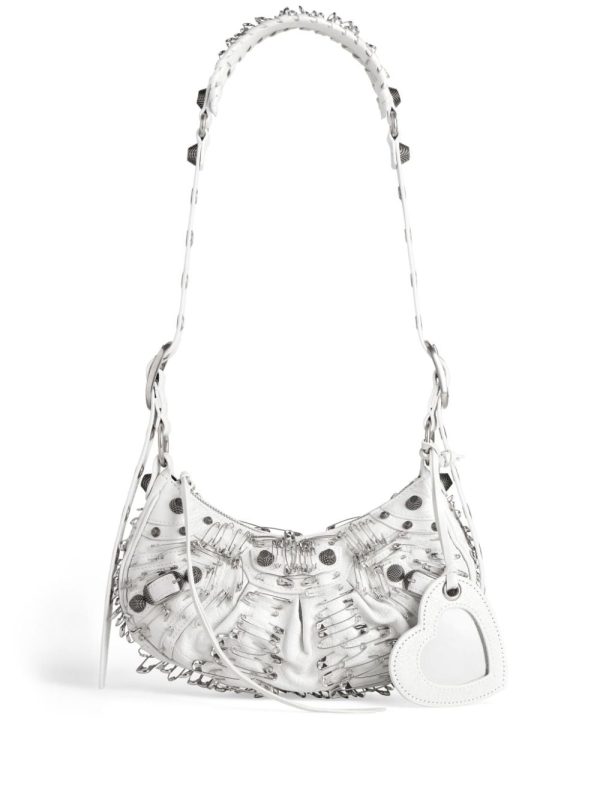 Balenciaga XS Le Cagole leather shoulder bag