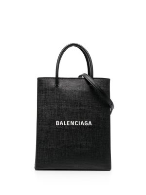 Balenciaga logo-print tote bag