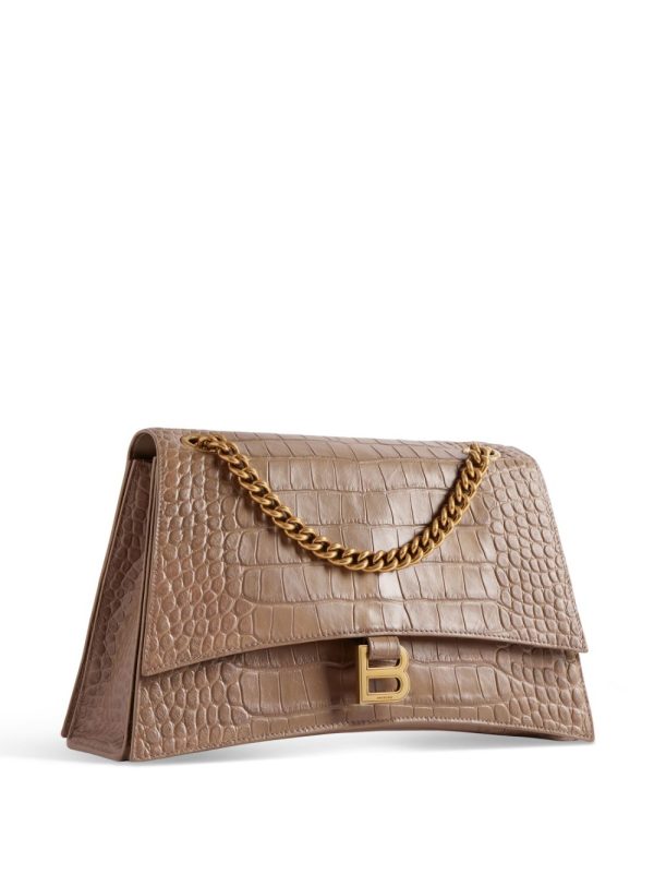 Balenciaga medium Crush chain-strap shoulder bag - Image 3