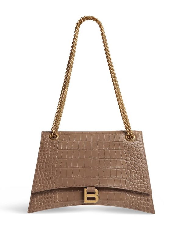Balenciaga medium Crush chain-strap shoulder bag - Image 5