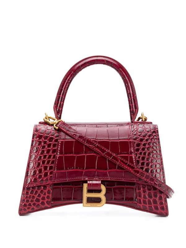 Balenciaga Hourglass B logo bag