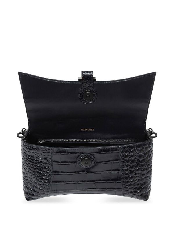 Balenciaga Hourglass crocodile crossbody bag - Image 5