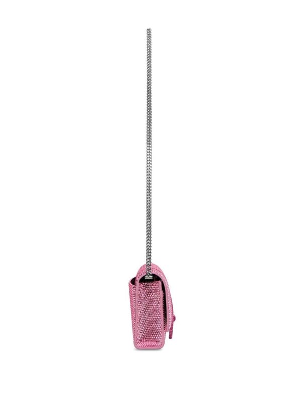 Balenciaga Hourglass rhinestone wallet bag - Image 3