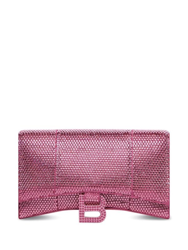 Balenciaga Hourglass rhinestone wallet bag - Image 5