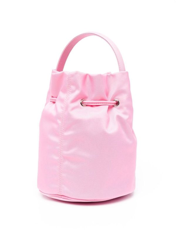 Balenciaga Wheel XS logo-embroidered bucket bag - Image 3