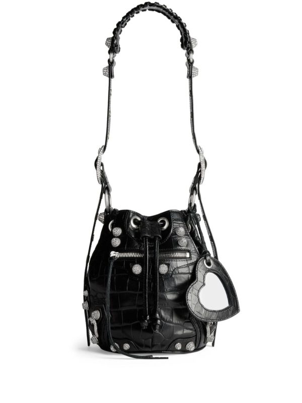 Balenciaga XS La Cagole bucket bag