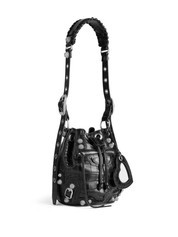 Balenciaga XS La Cagole bucket bag - Image 3
