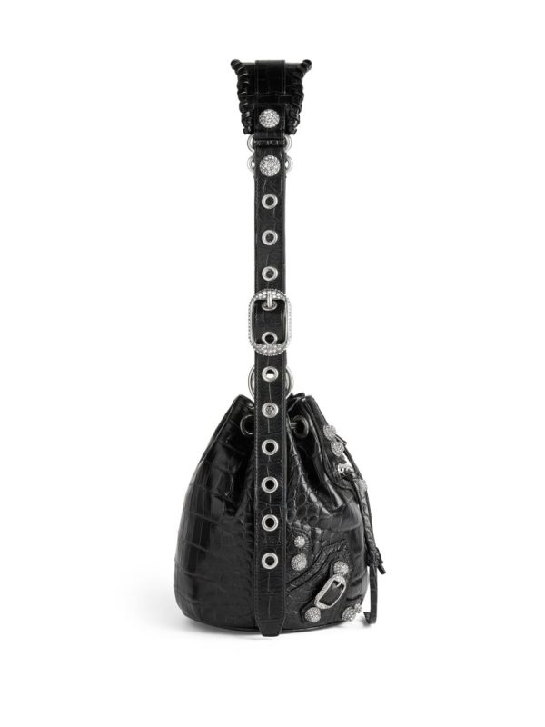 Balenciaga XS La Cagole bucket bag - Image 4
