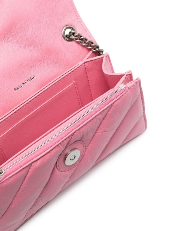 Balenciaga small Crush quilted shoulder bag - Image 5