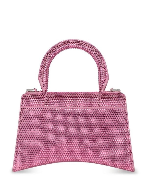 Balenciaga XS crystal-embellished Hourglass tote bag - Image 3