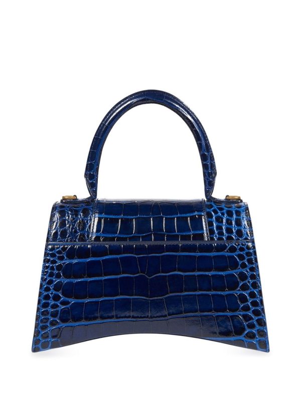Balenciaga small Hourglass crocodile effect bag - Image 3