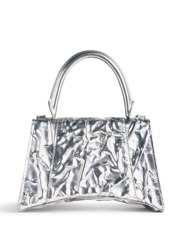 Balenciaga small Hourglass leather tote bag - Image 3