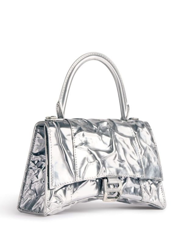 Balenciaga small Hourglass leather tote bag - Image 6