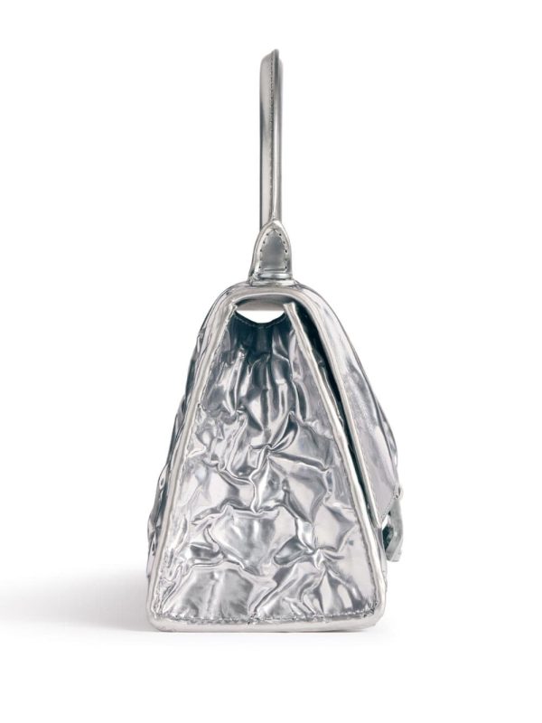 Balenciaga small Hourglass leather tote bag - Image 8